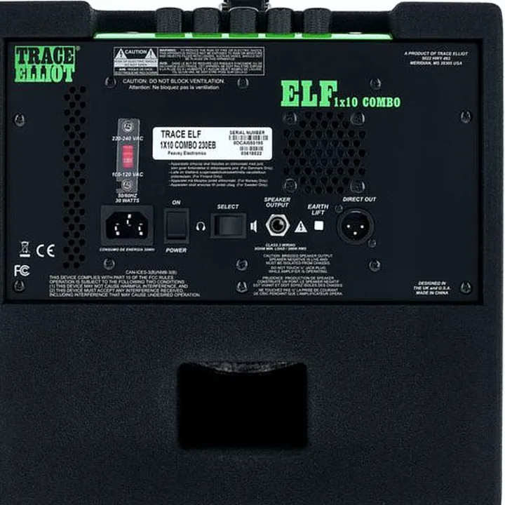 Avis & Test : Trace Elliot ELF C110