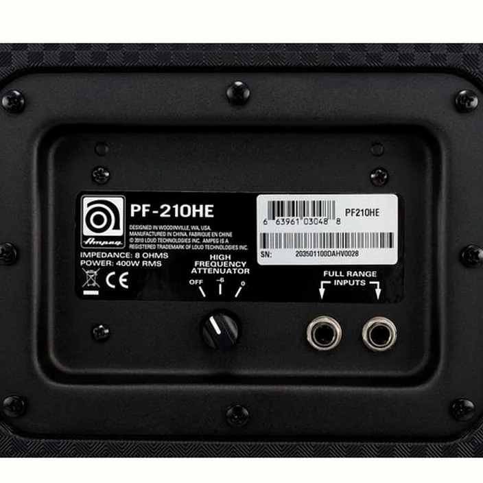 Et Test Baffle Ampeg PF-210HE Portaflex