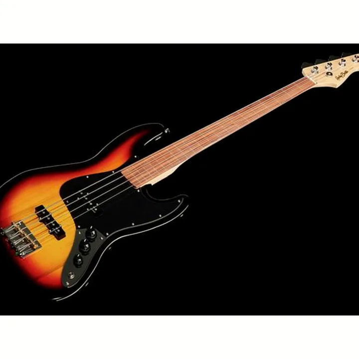 Basse électrique Harley Benton JB-75FL SB Vintage Series , Test et Avis