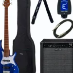 Basse électrique Harley Benton JJ-55OP Blue Bundle , Test & Avis