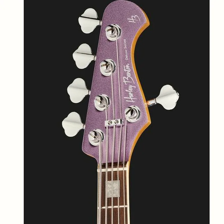 Basse électrique Harley Benton MV-5PJ Burgundy Mist Set , Test, Avis