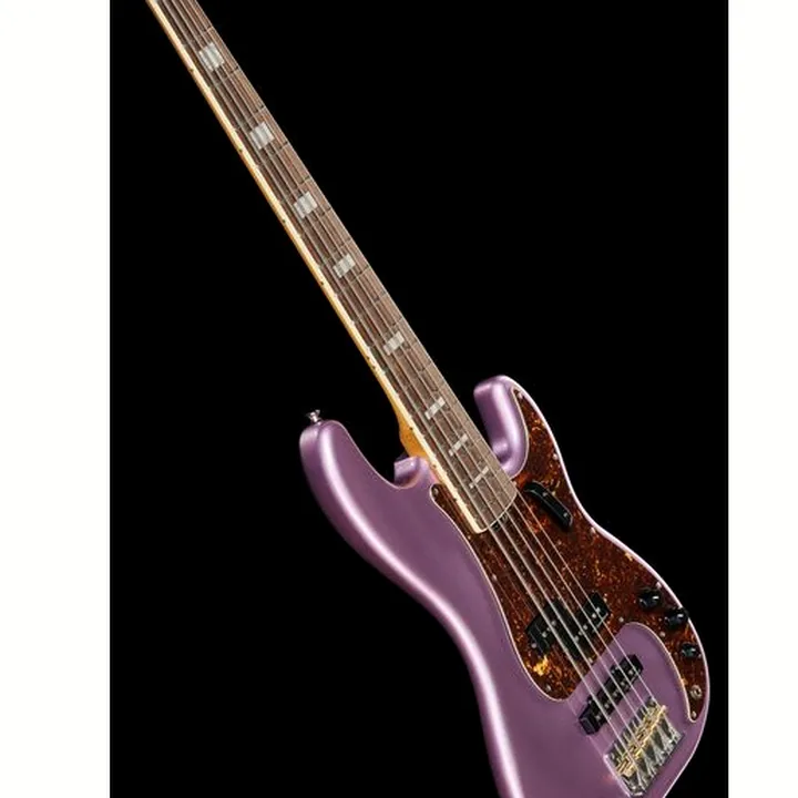 Basse électrique Harley Benton MV-5PJ Burgundy Mist Set , Test, Avis