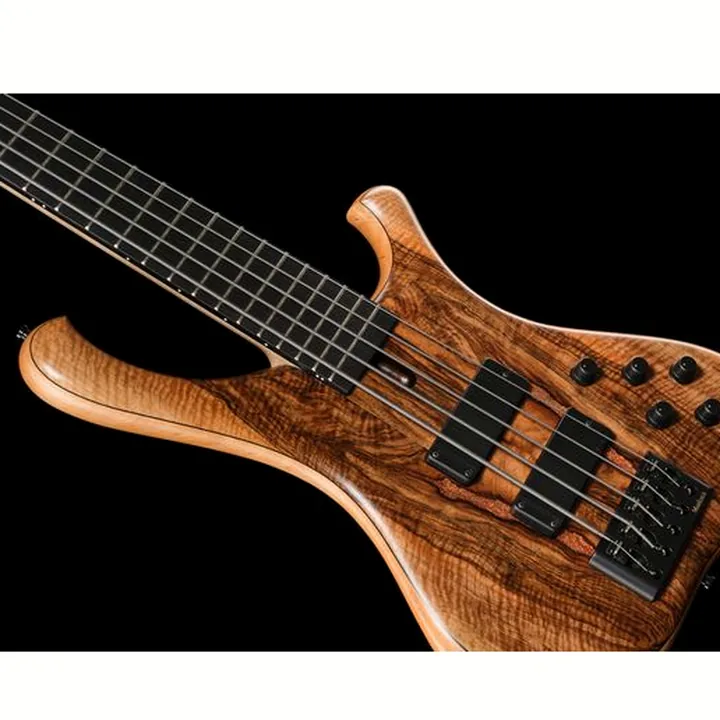 Basse électrique Marleaux Consat Custom Figured Walnut 5 Comparatif, Avis et Test
