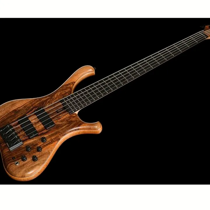 Basse électrique Marleaux Consat Custom Figured Walnut 5 Comparatif, Avis et Test