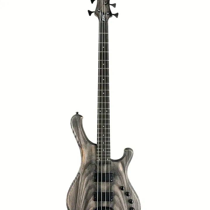 Basse électrique Mayones Guitars Nobleking 4 Antique Black Matt