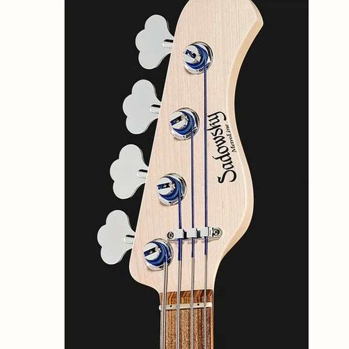 Basse électrique Sadowsky MetroLine 21-4 Vin MM MO Bur , Test, Avis