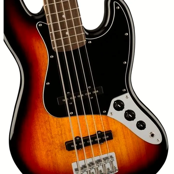 Basse électrique Squier Aff. Jazz Bass V 3-SB – Avis, Test