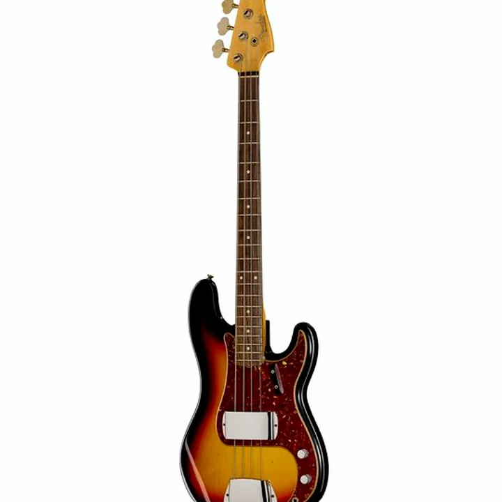 Basse Fender 60 P-Bass 3CS Journeyman Relic