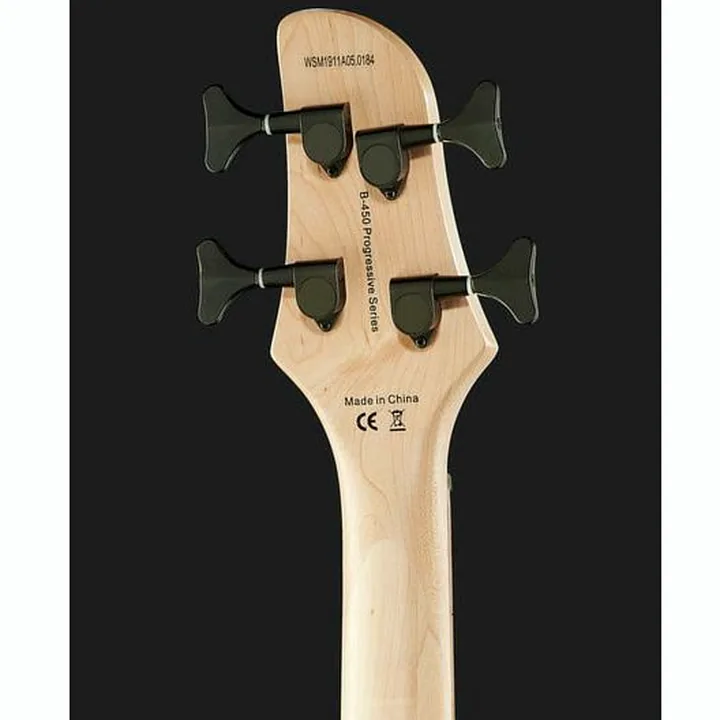 La basse électrique Harley Benton B-450 Black Bundle 2 / Test & Avis