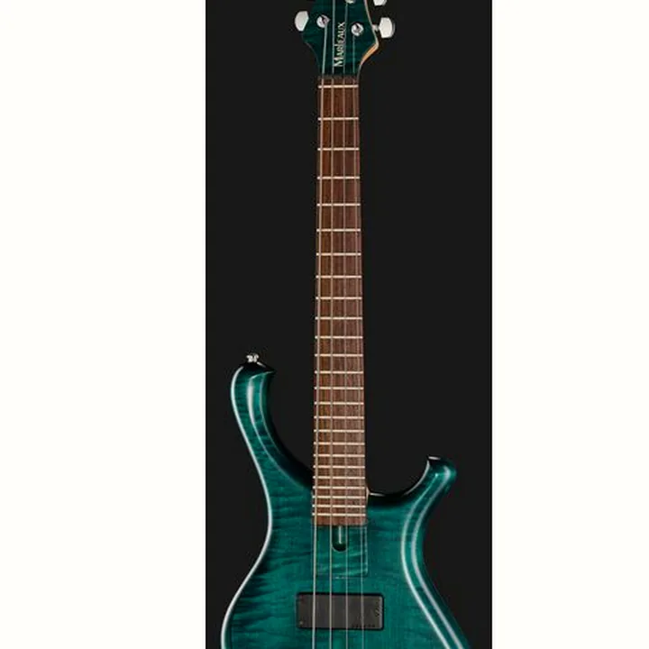 Basse Marleaux Soprano Flamed Maple Aqua : Avis, Test et Comparatif