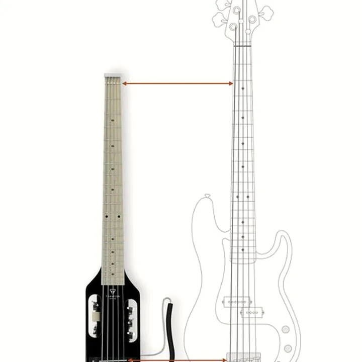 Basse Traveler Guitar UltraLight Bass 5 Gloss Black Comparatif, Avis et Test