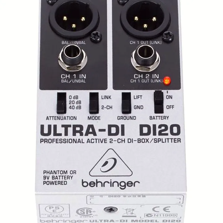 Behringer DI20 , Test, Avis et Comparatif