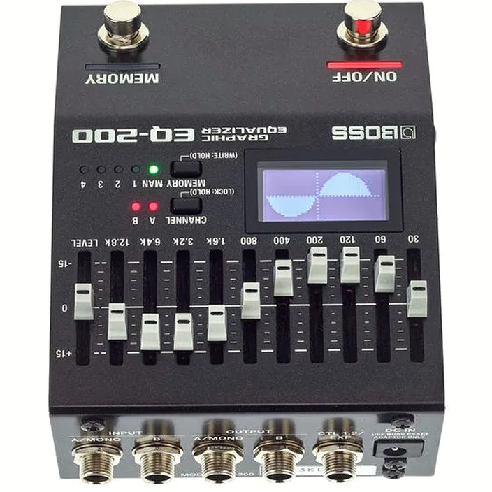 Boss EQ-200 Graphic Eq Test, Avis, Comparatif