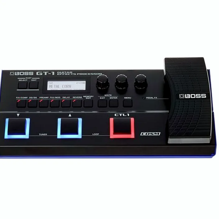 Boss GT-1 Guitar Multi-FX Pedal - Comparatif, Avis et Test