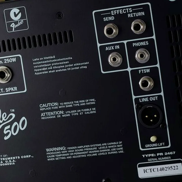 Combo Fender Rumble 500 : Test, Avis & Comparatif