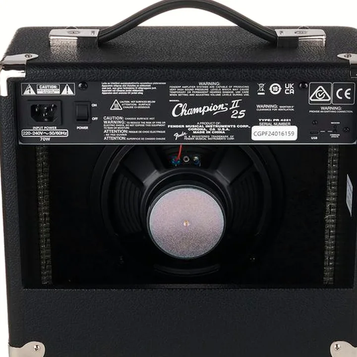 Combo pour guitare électrique Fender Champion II 25 Avis, Comparatif & Test