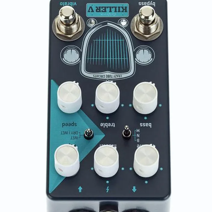 Crazy Tube Circuits Killer V Pre Amp/Vibrato - Test & Avis