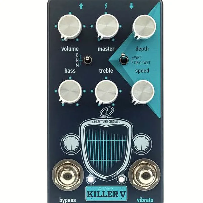 Crazy Tube Circuits Killer V Pre Amp/Vibrato - Test & Avis