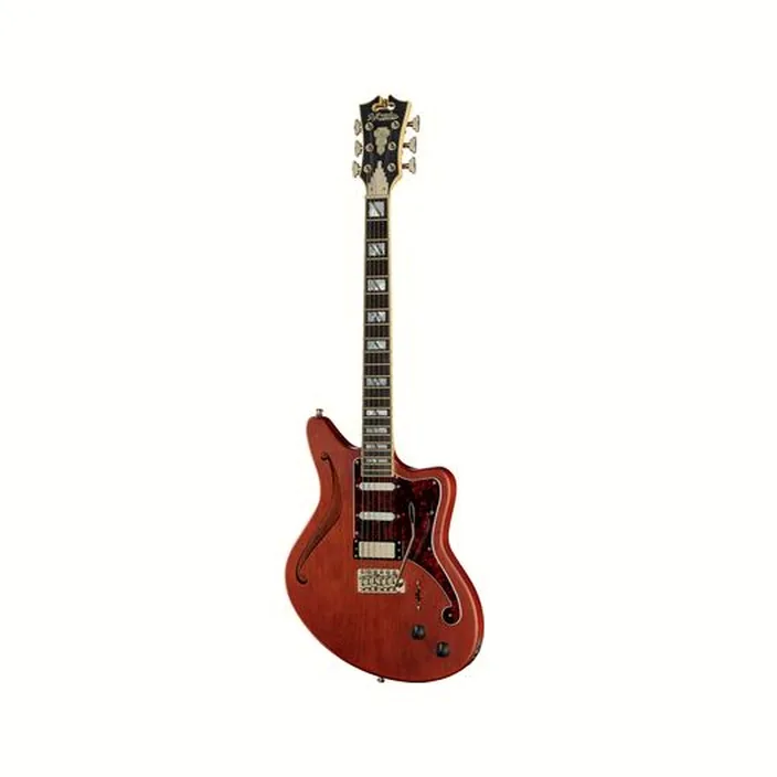 DAngelico Deluxe Bedford SH Matte Walnut