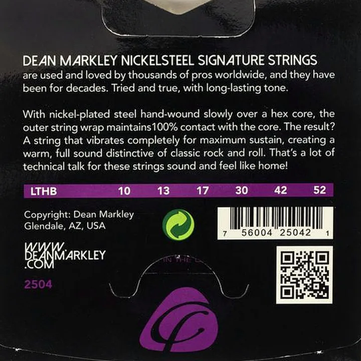 Dean Markley 2504 Signature Series LTHB / Avis et Test