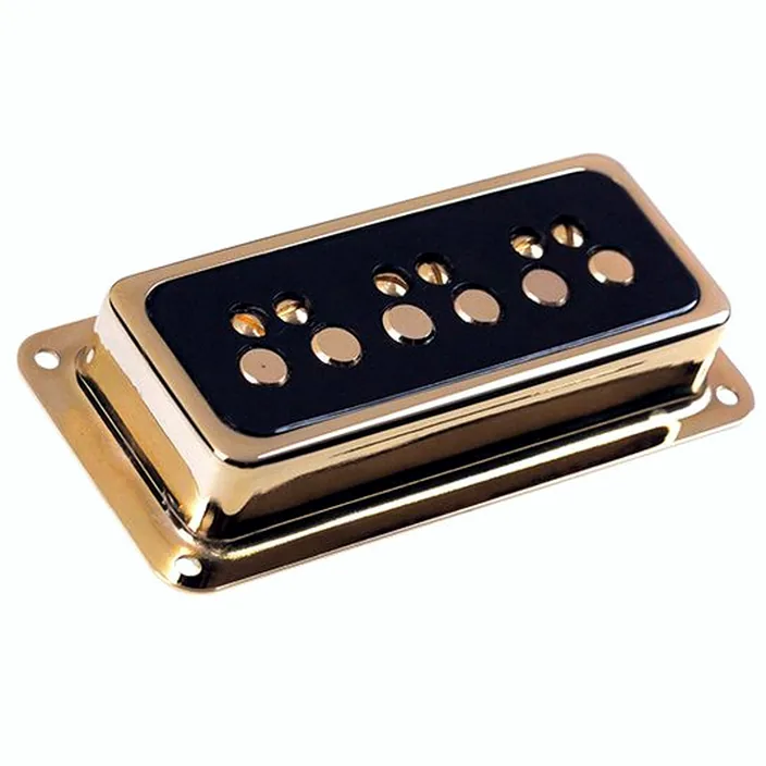 DeArmond Dynasonic Gold Black Bridge