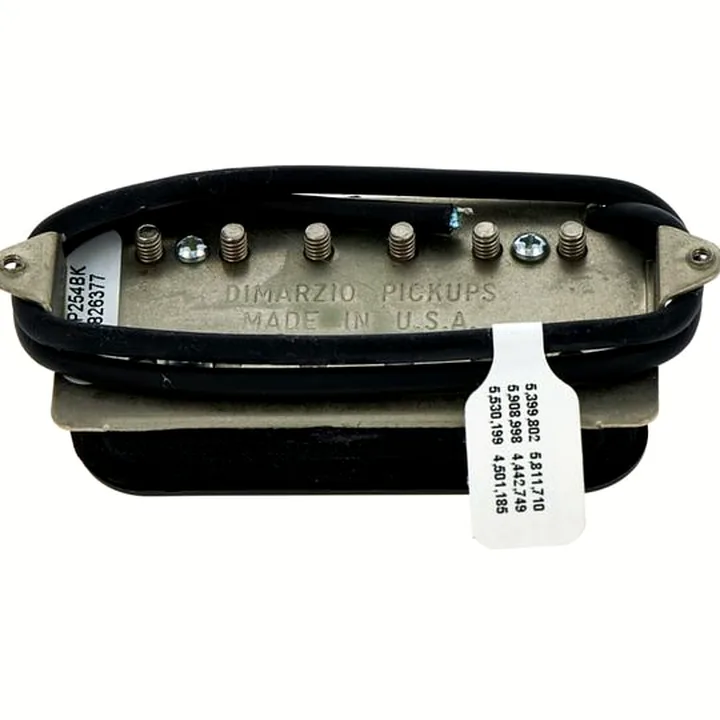 DiMarzio DP 254BK Transition Neck black , Test, Avis & Comparatif