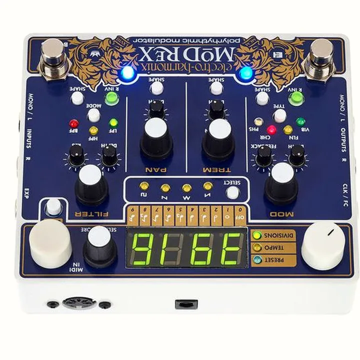 Electro Harmonix Mod Rex Test, Avis