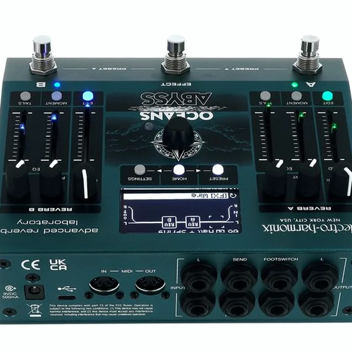 Electro Harmonix Oceans Abyss Reverb Test, Comparatif & Avis