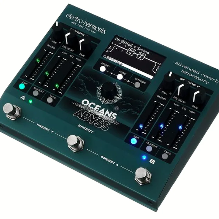 Electro Harmonix Oceans Abyss Reverb