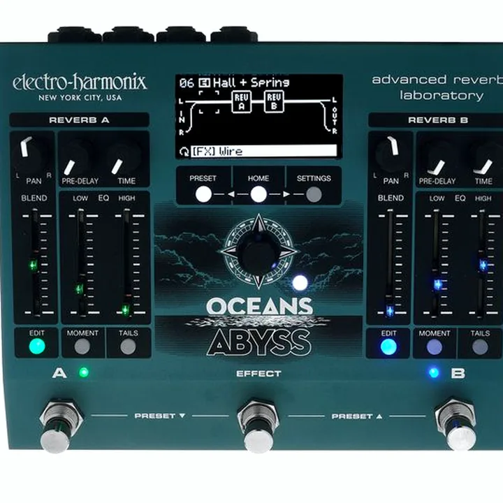 Electro Harmonix Oceans Abyss Reverb Test, Comparatif & Avis