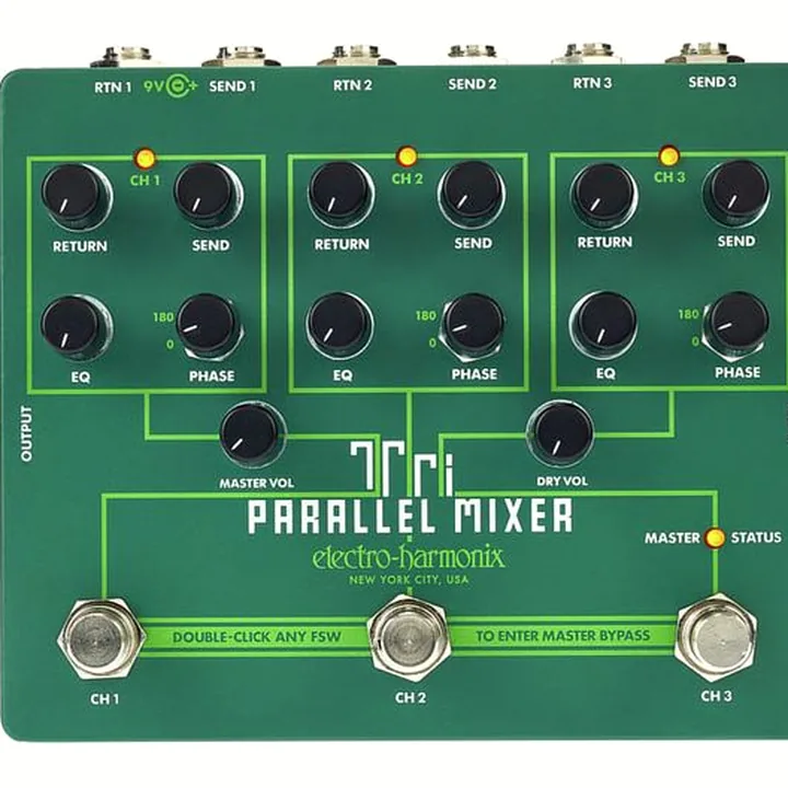 Electro Harmonix Tri Parallel Mixer , Test, Avis et Comparatif