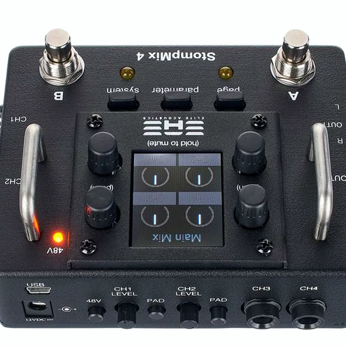 Elite Acoustics Stompmix X4 Pedal Mixer