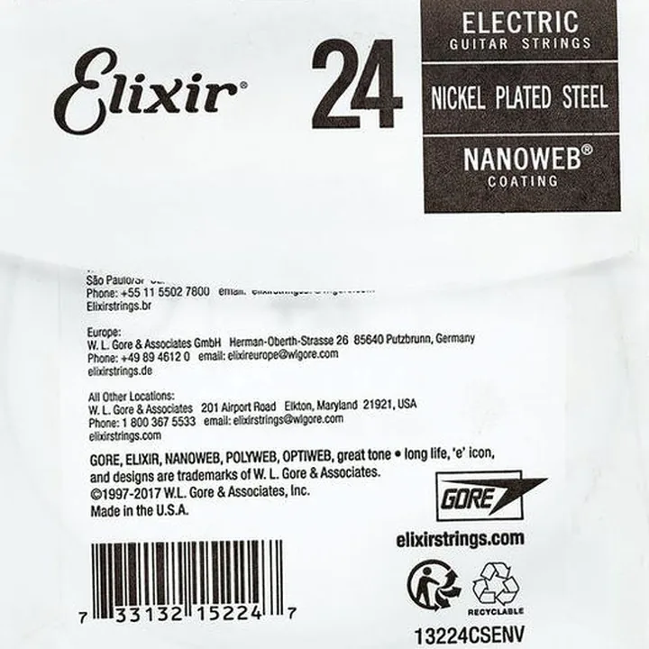 Elixir .024 Electric Guitar Avis, Test & Comparatif