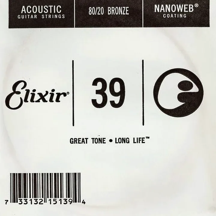 Elixir .039 Western Guitar