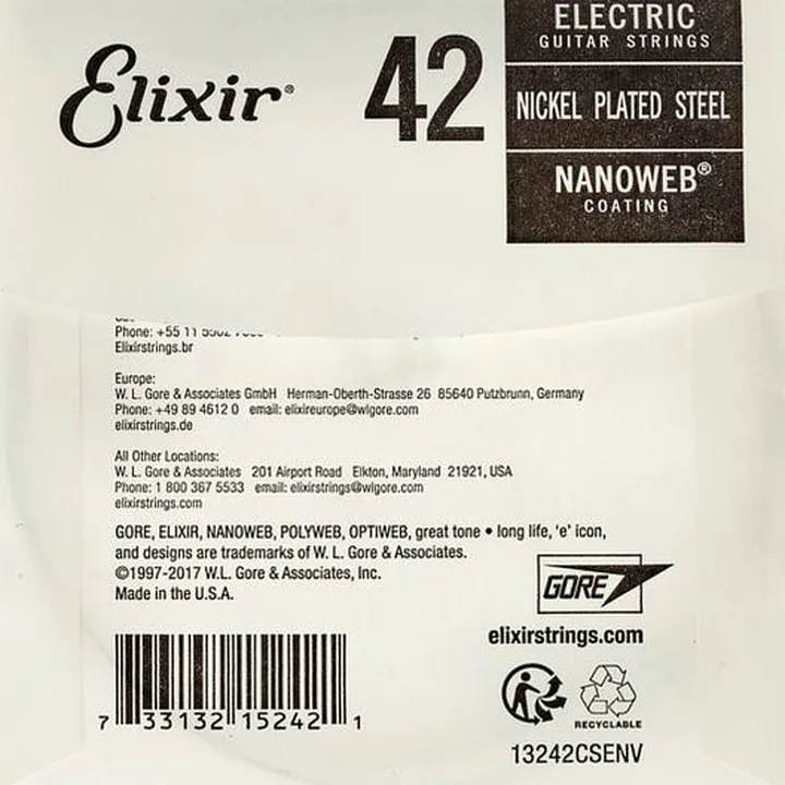 Elixir .042 Electric Guitar Test, Avis & Comparatif
