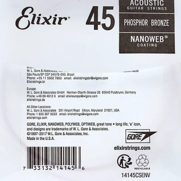 Elixir .045 Western Guitar : Avis, Comparatif & Test