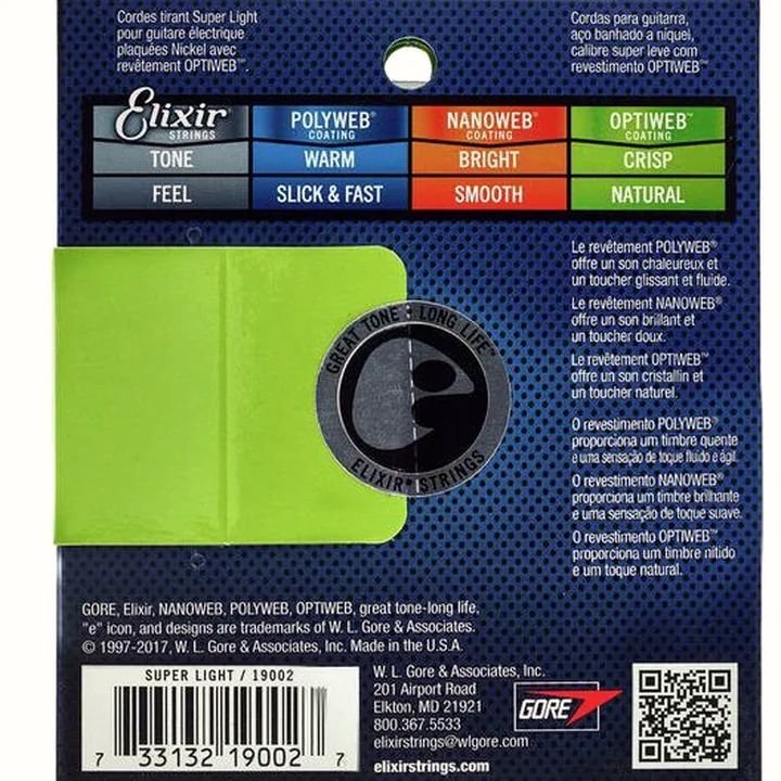 Elixir Optiweb 19002 Super Light : Avis, Test, Comparatif