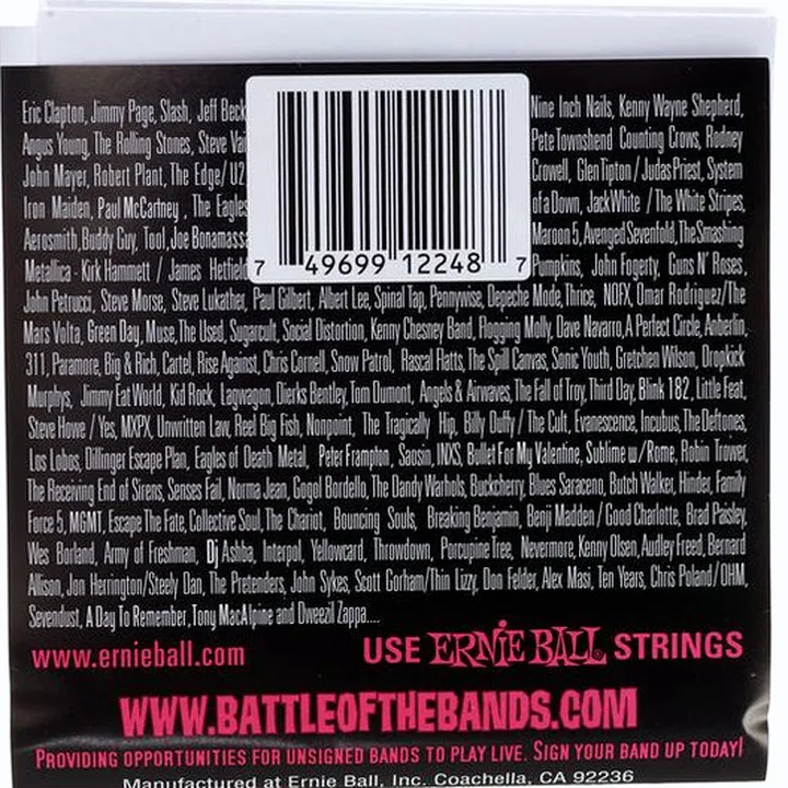 Ernie Ball 2248 – Test et Avis
