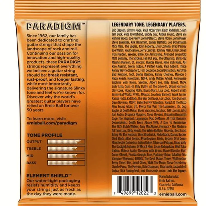 Ernie Ball Paradigm Hybrid Slinky 09-46 Test & Avis