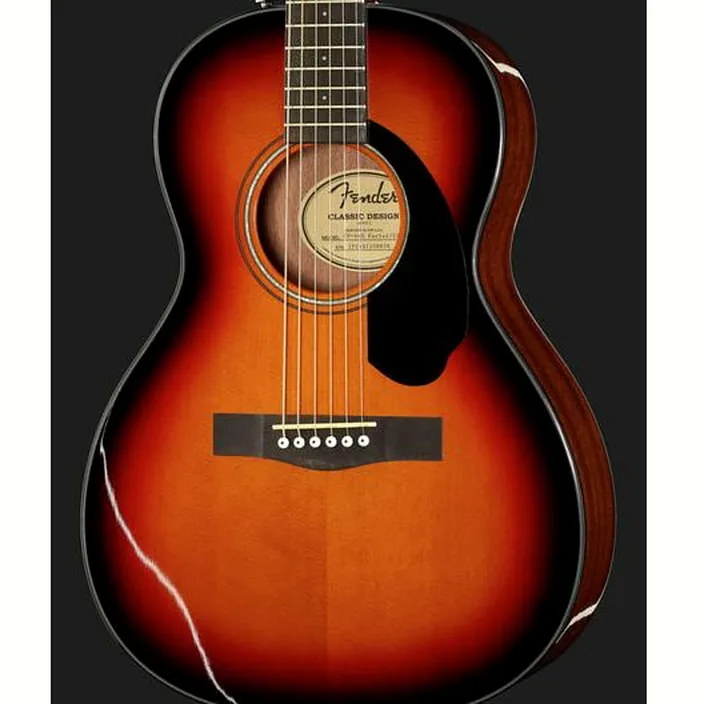 Et Avis : Fender CP-60S Parlor Sunburst WN