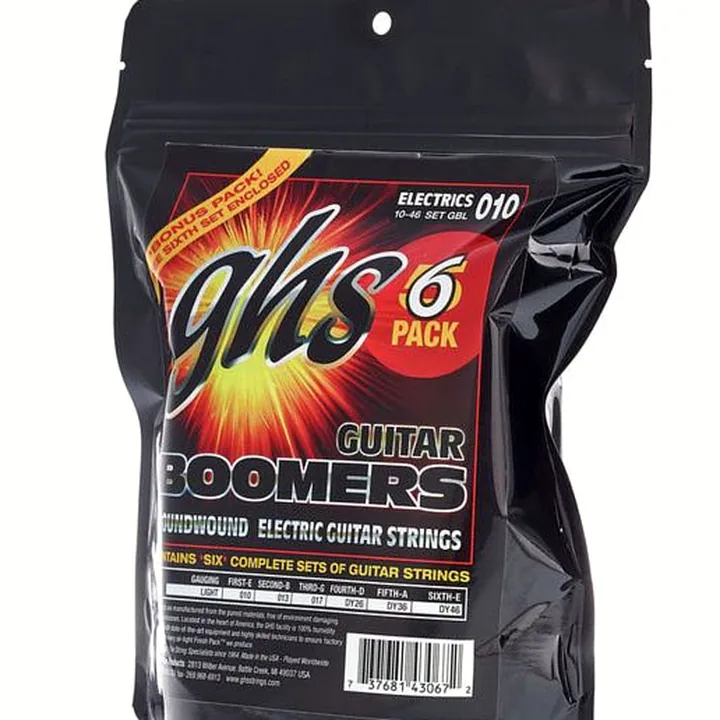 GHS Gbl Boomers Light 10-46 6-Pack Avis, Test, Comparatif