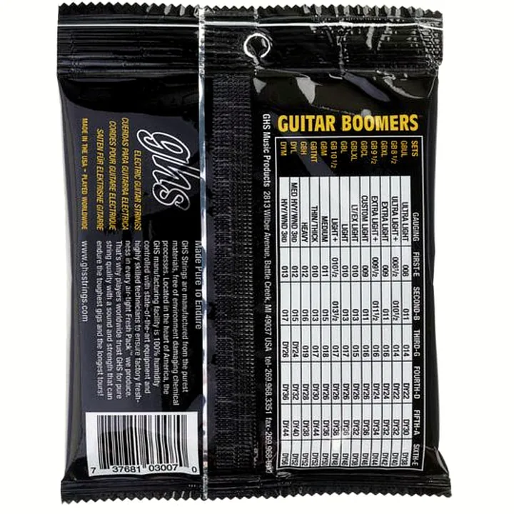 GHS GHS GB 101/2 Boomers : Comparatif, Avis & Test