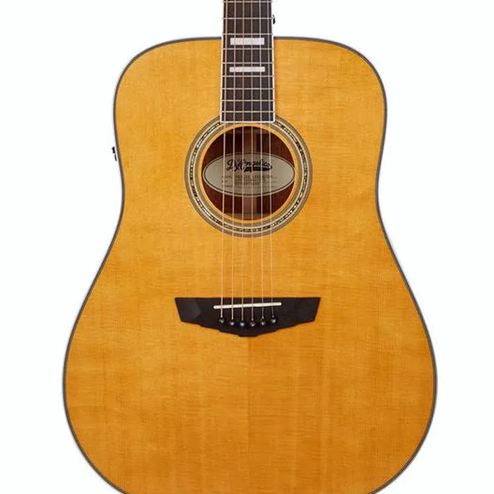 Guitare acoustique DAngelico Premier Lexington Vintage Nat Test, Avis et Comparatif