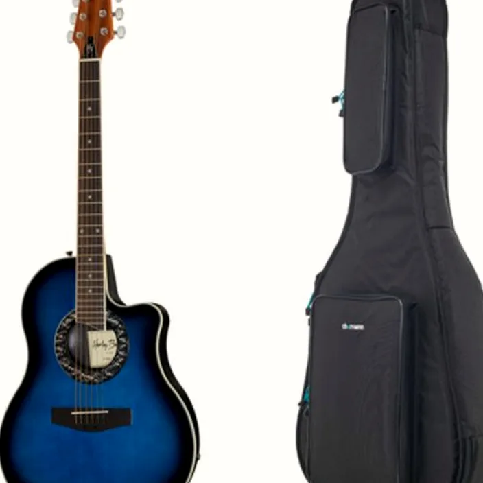 Guitare Acoustique Harley Benton HBO-600TB Bundle |