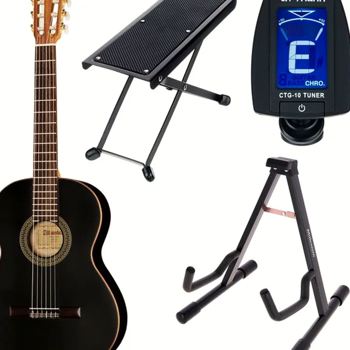 Guitare Alhambra Black Satin Plus Set : Test & Avis