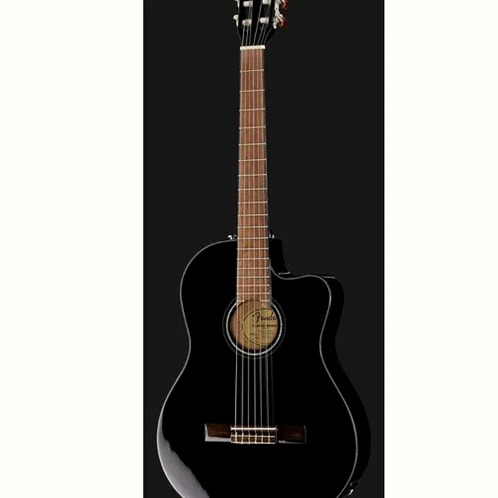 Guitare classique Fender CN-140SCE Thinline Black , Avis, Test et Comparatif