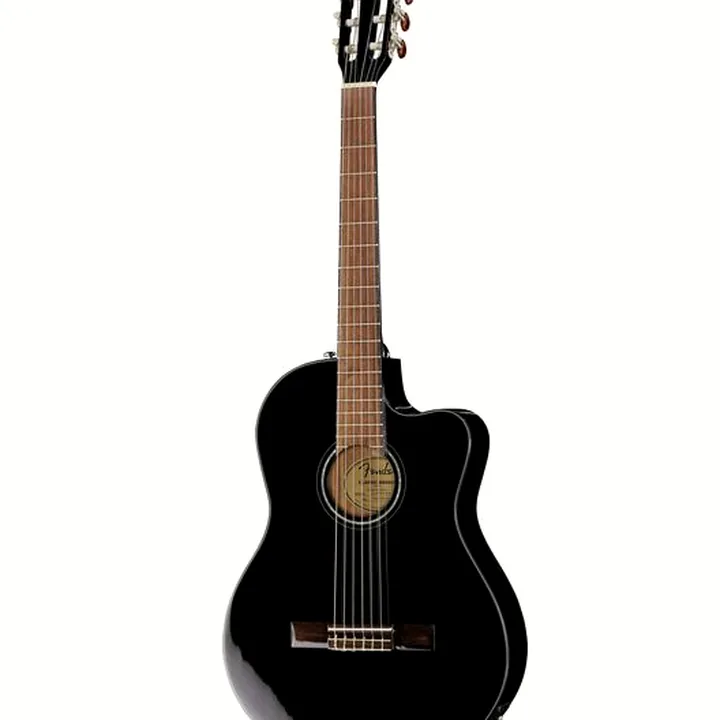 Guitare classique Fender CN-140SCE Thinline Black , Avis, Test et Comparatif