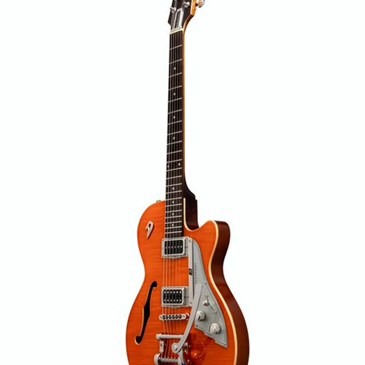 Guitare Duesenberg Starplayer CBR Trans Orange , Test, Avis