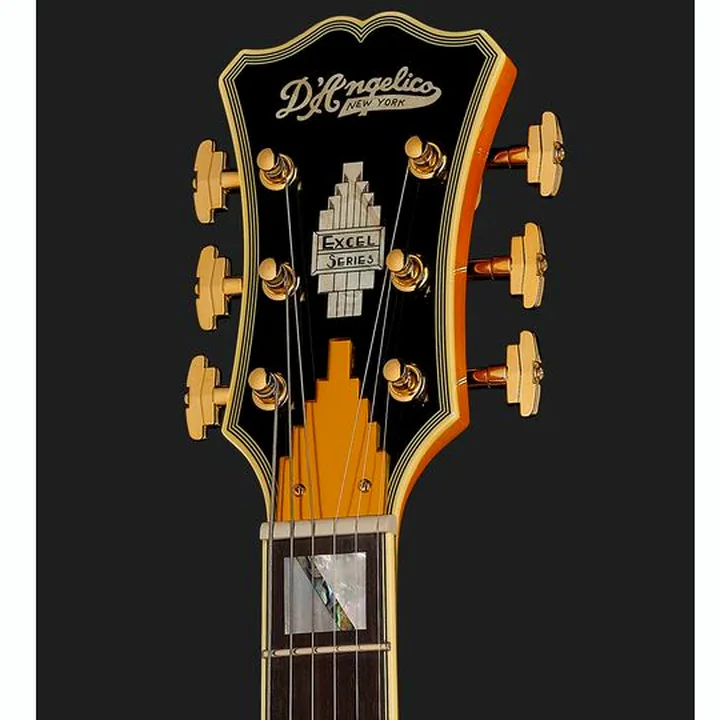 Guitare électrique DAngelico Excel DC XT Vintage Nat Quilt Comparatif, Avis & Test