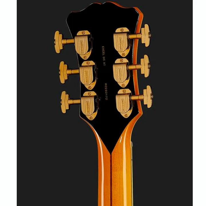 Guitare électrique DAngelico Excel DC XT Vintage Nat Quilt Comparatif, Avis & Test